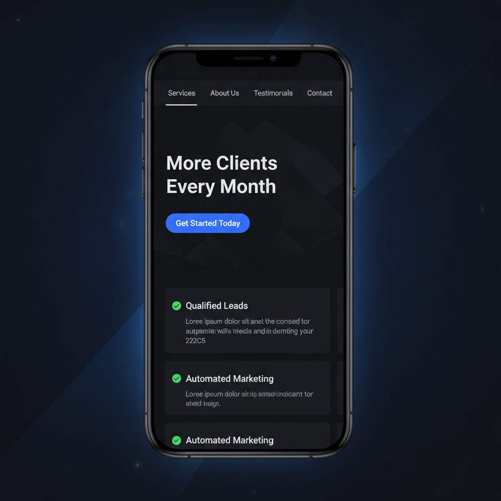 Professional website